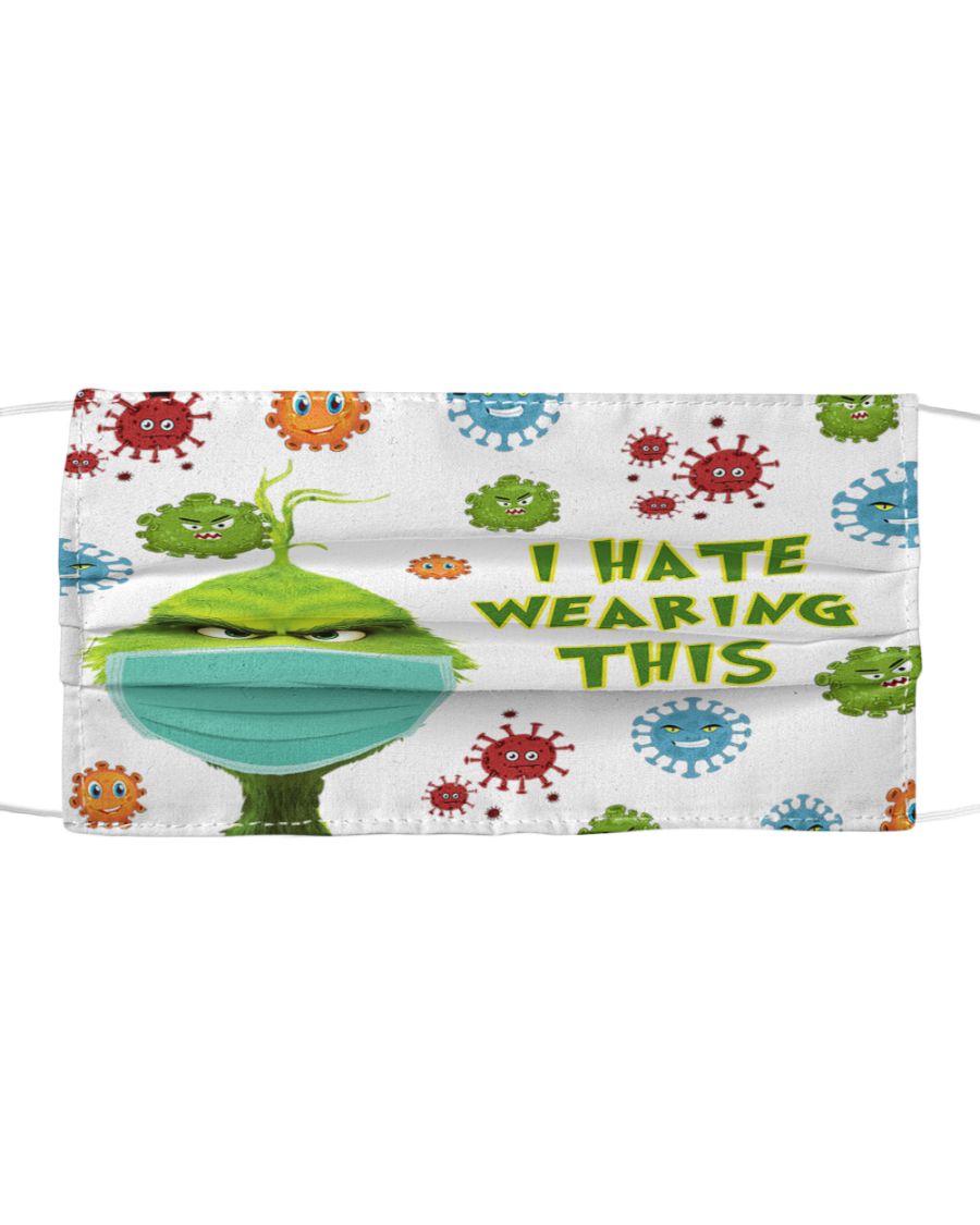 Grinch I hate wearing this face mask – Alchemytee