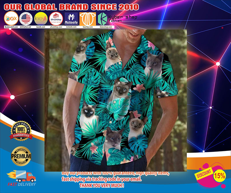 Cat hawaiian shirt1