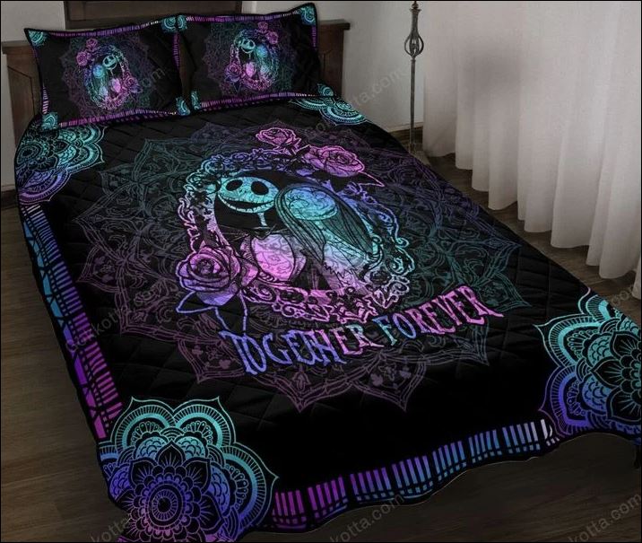 Jack Skellington and Sally together forever quilt – dnstyles