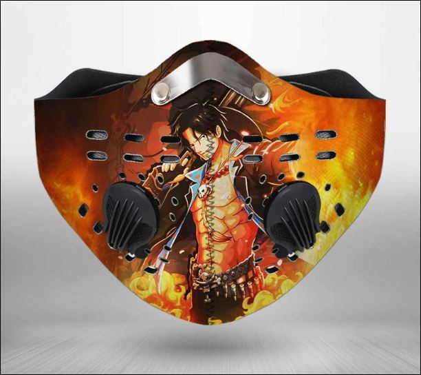 One Piece Ace filter activated carbon face mask