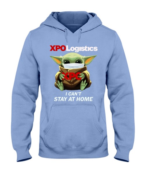 XPO logistics baby Yoda I cant stay at home sweatshirt