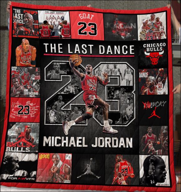 23 Michael Jordan the last dance quilt