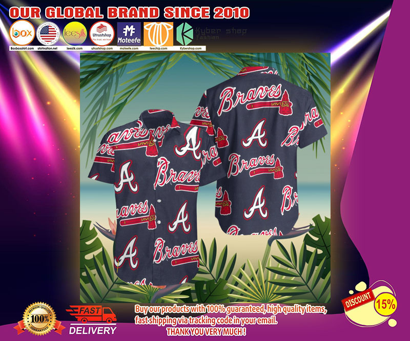 Atlanta braves hawaiian shirt