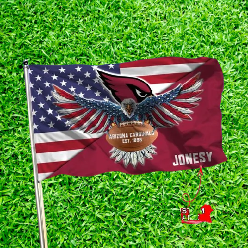 3-Arizona Cardinals American Football Custom Name Flag (2)