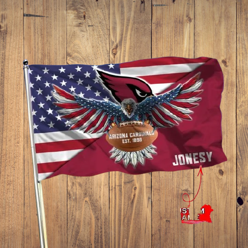 3-Arizona Cardinals American Football Custom Name Flag (3)