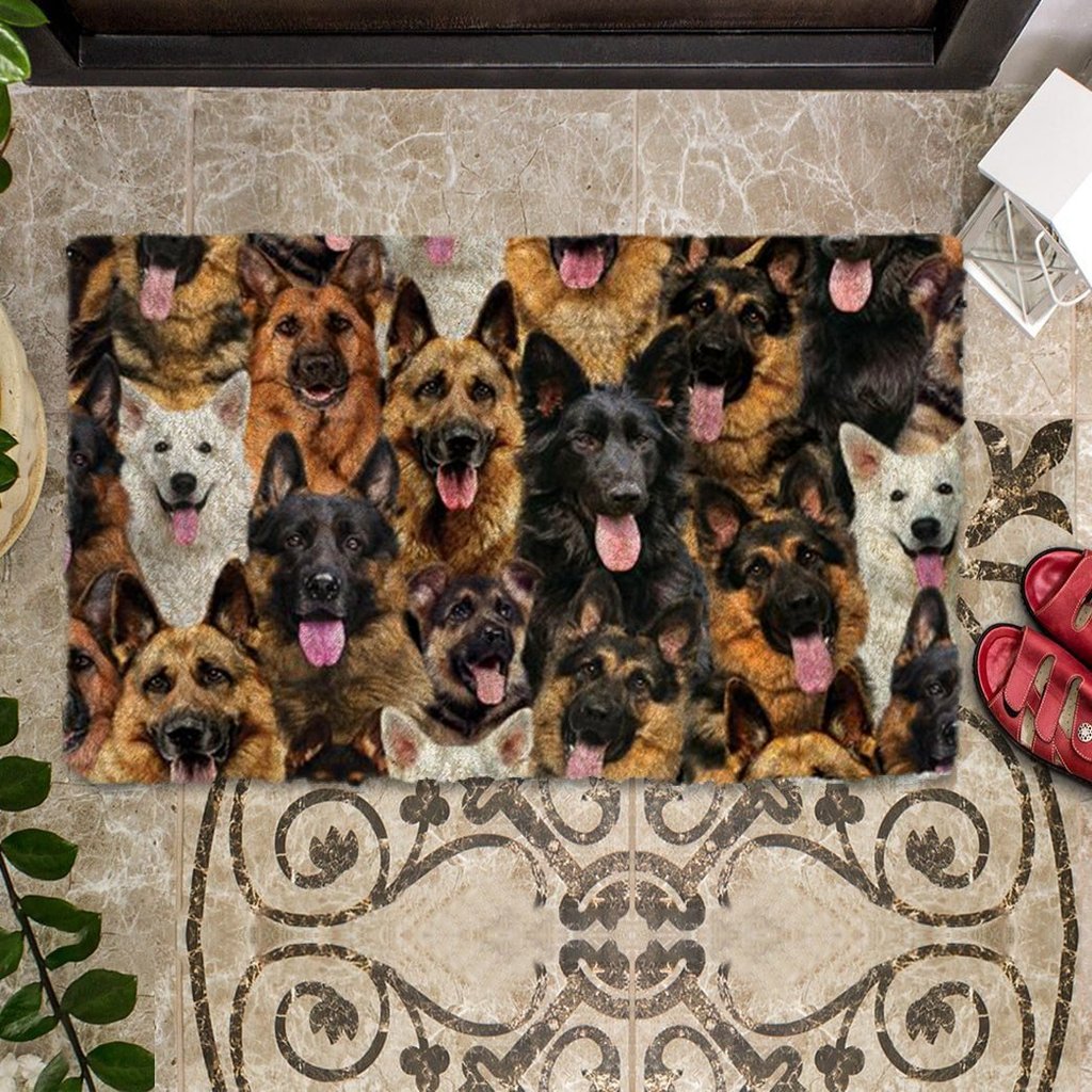 A Bunch Of German Shepherds Doormat – Saleoff 081021