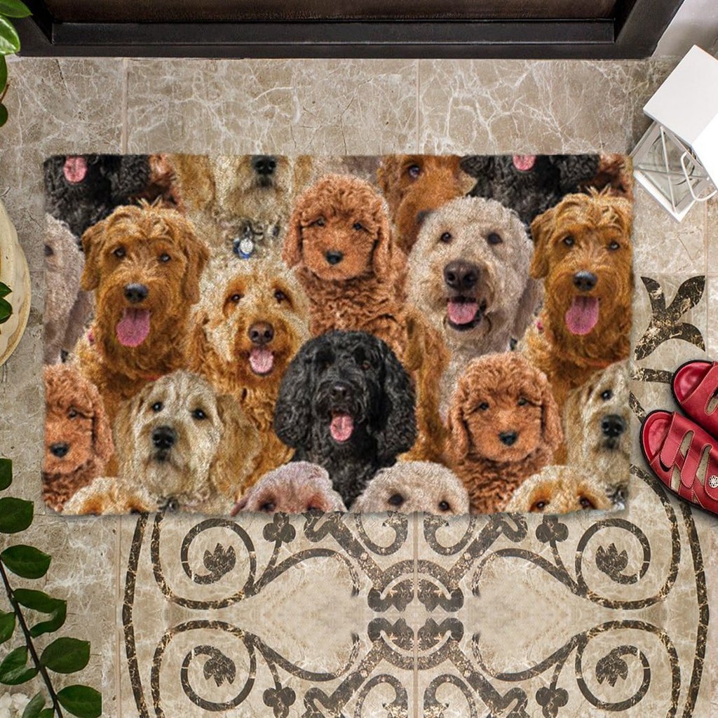 A Bunch Of Goldendoodles Doormat – Saleoff 081021