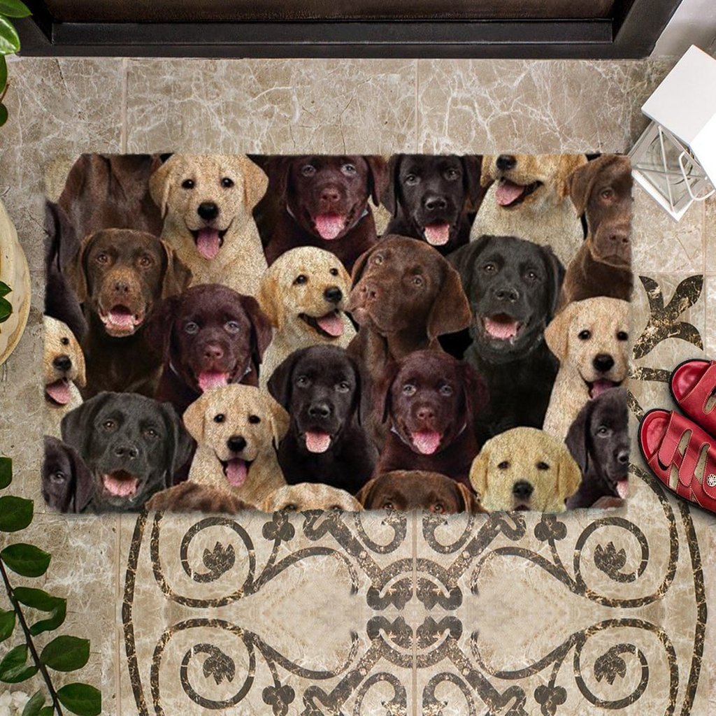 A Bunch Of Labradors Doormat – Saleoff 081021