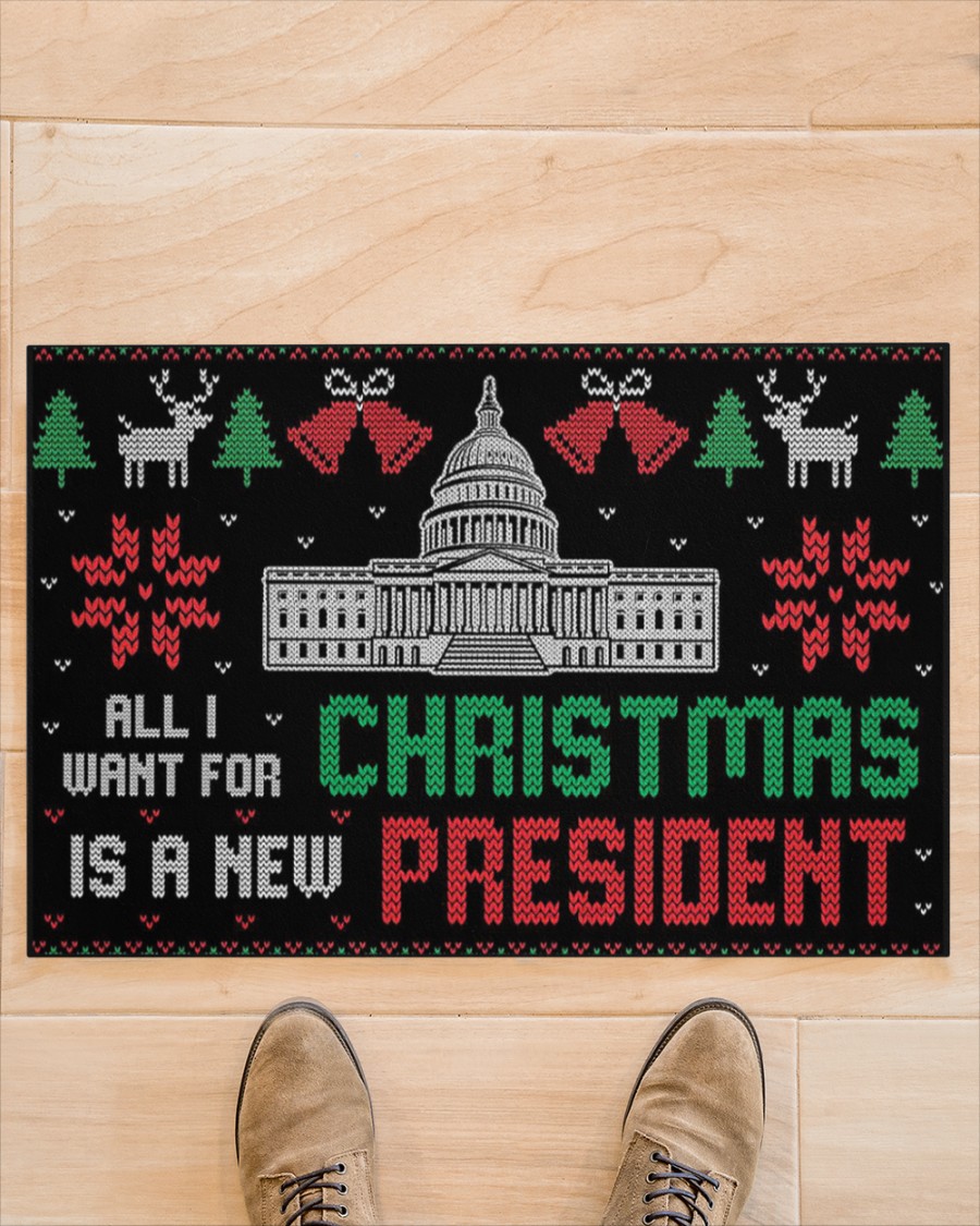 All I want for christmas is a new president doormat
