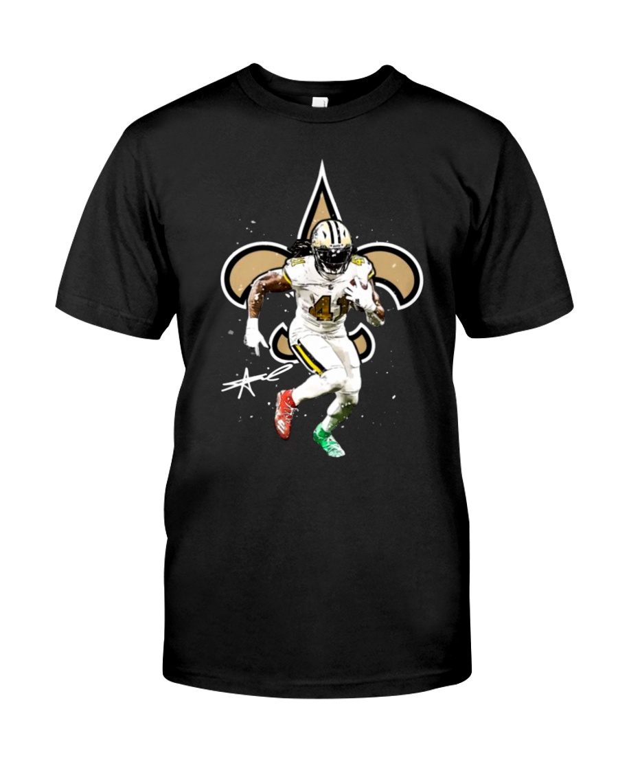 Alvin kamara 41 New Orleans Saints run shirt 6
