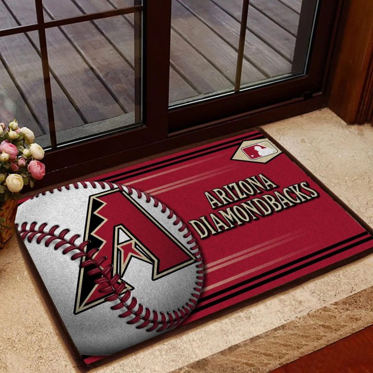 Arizona Diamondbacks Baseball Doormat1