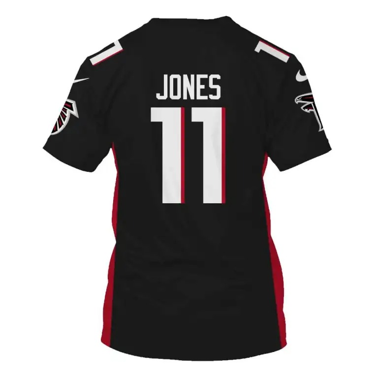 Atlanta Falcons 11 Jones 3D Shirt Hoodie3