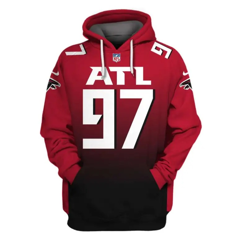 Atlanta Falcons 97 Jarrett 3D Shirt hoodie