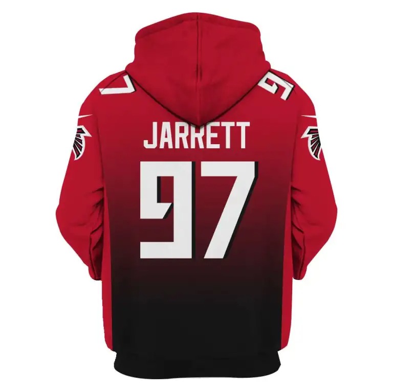Atlanta Falcons 97 Jarrett 3D Shirt hoodie1
