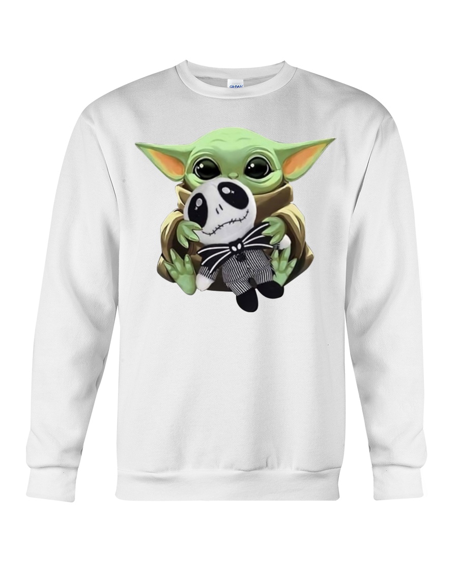 Baby Yoda and Jack Skellington shirt 7