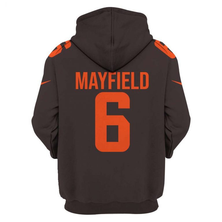 Baker Mayfield 6 3d over printed shirt, hoodie 1