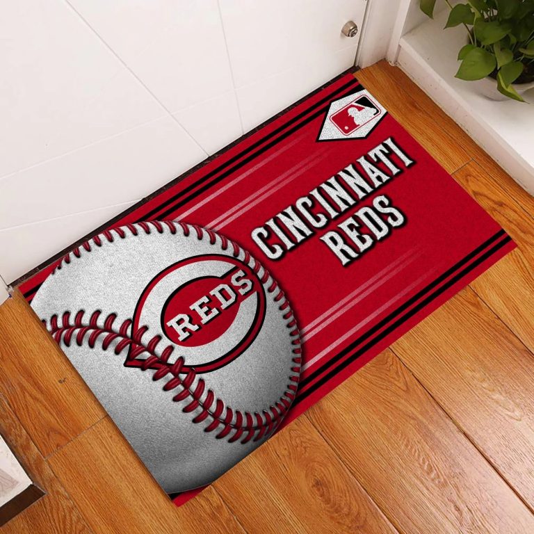 Cincinnati Reds Baseball Doormat2