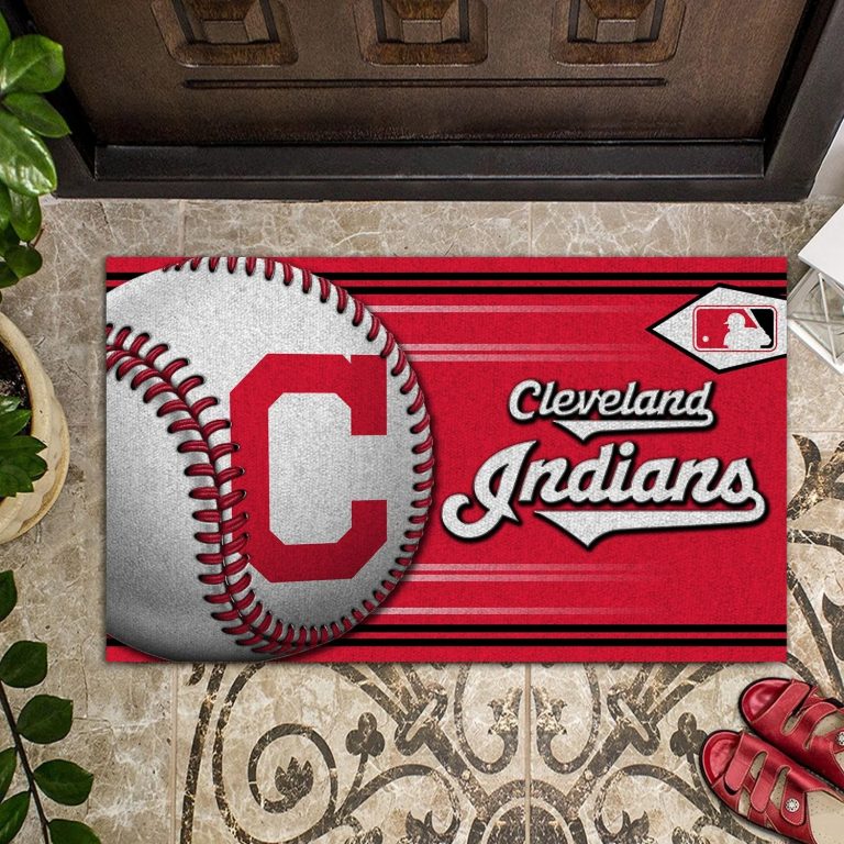 Cleveland Indians Baseball Doormat