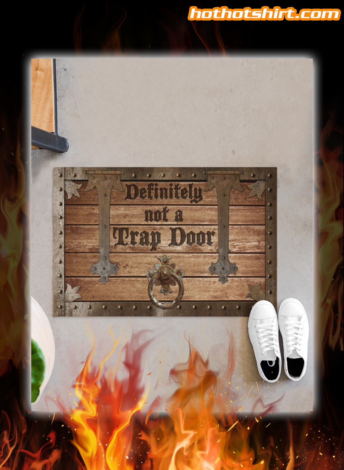 Definitely Not A Trap Door Doormat 2