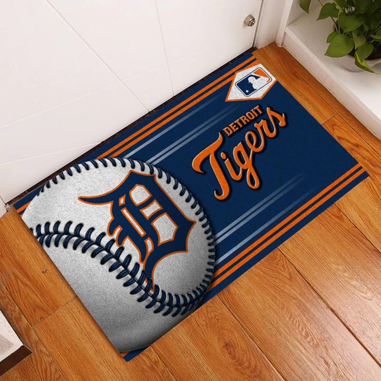 Detroit Tigers Baseball Doormat2