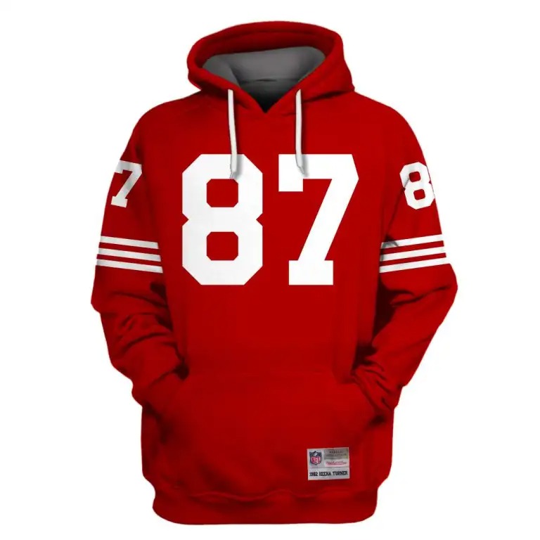 Dwight Clark 87 Clark 3D Shirt hoodie – BBS