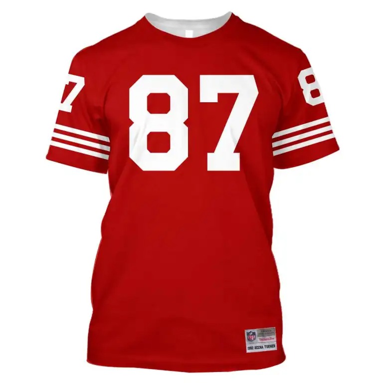 Dwight Clark 87 Clark 3D Shirt hoodie2