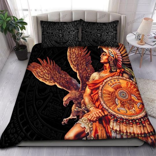 Eagle warrior quilt bedding set 1