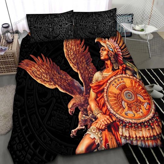 Eagle warrior quilt bedding set 3