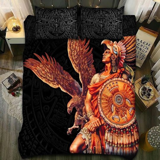 Eagle warrior quilt bedding set 4