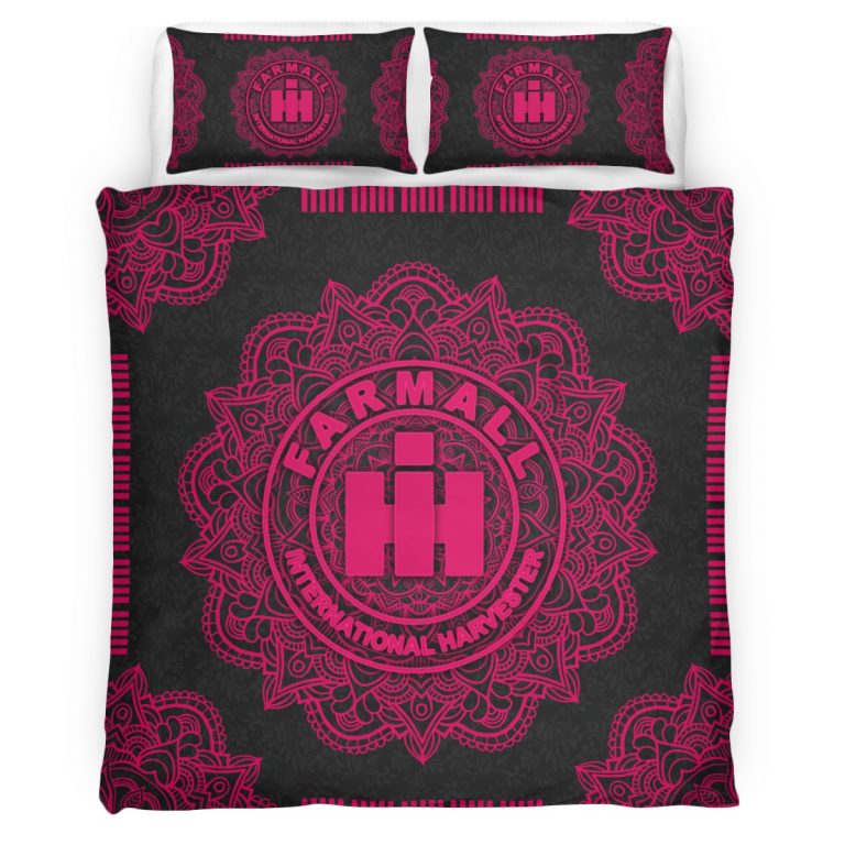 Farmall International Harvester IH Mandala quilt bedding set 1