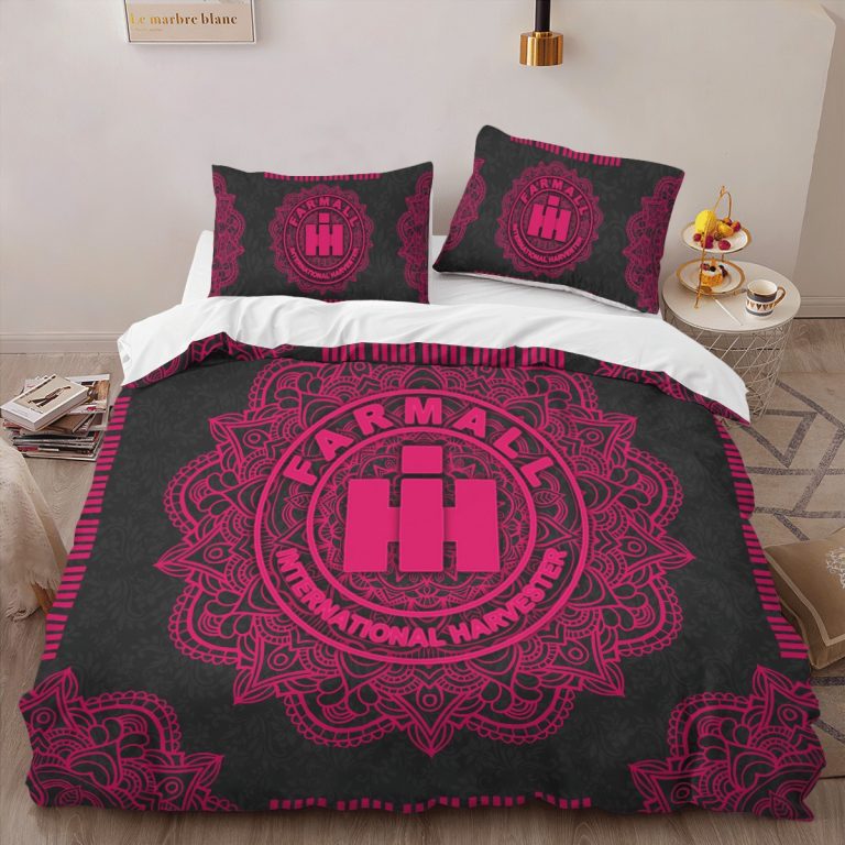 Farmall International Harvester IH Mandala quilt bedding set 1.2