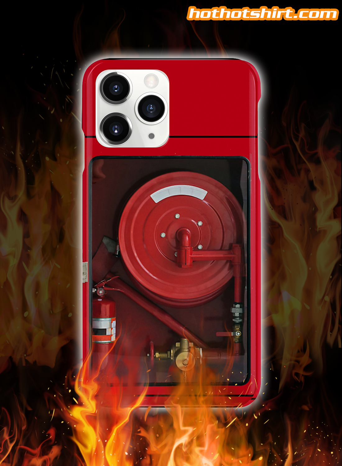 Firefighters hose phone case 1
