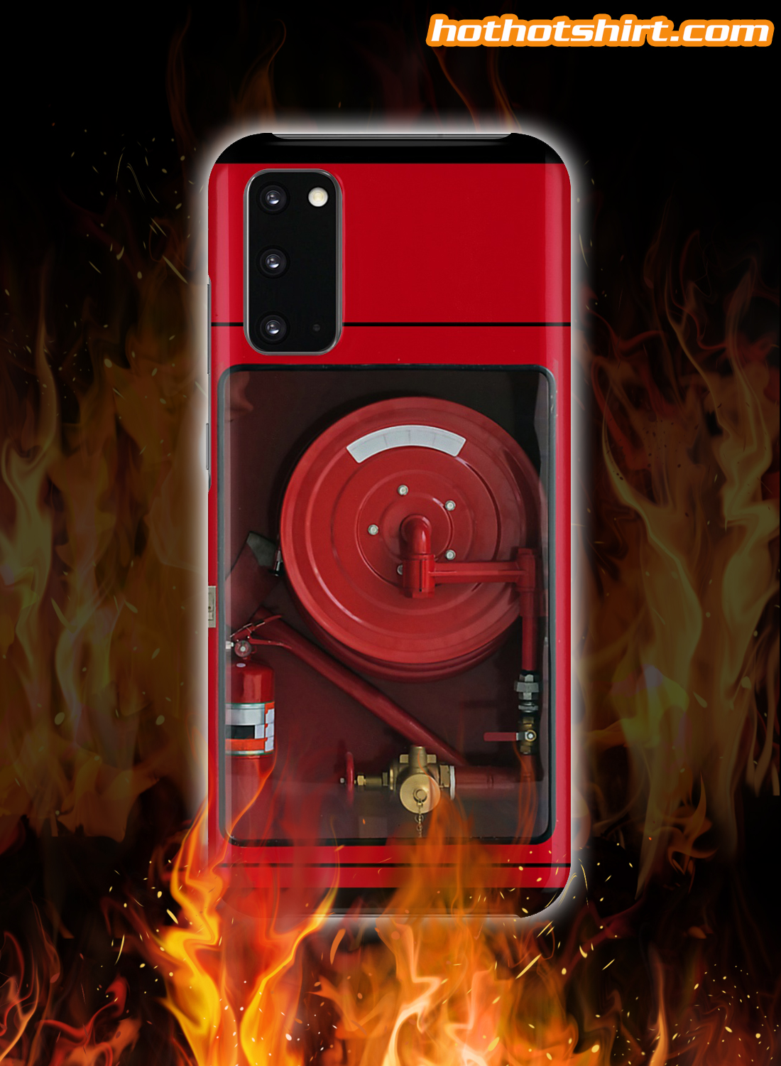 Firefighters hose phone case 3
