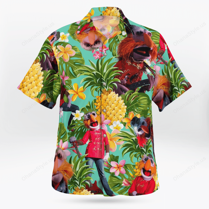 Floyd pepper tropical hawaiian shirt 1