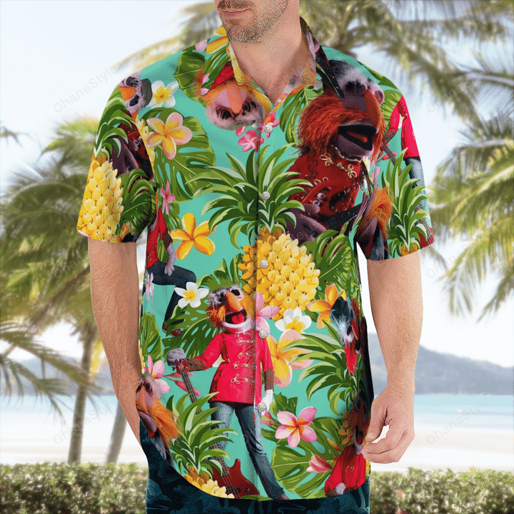 Floyd pepper tropical hawaiian shirt 2