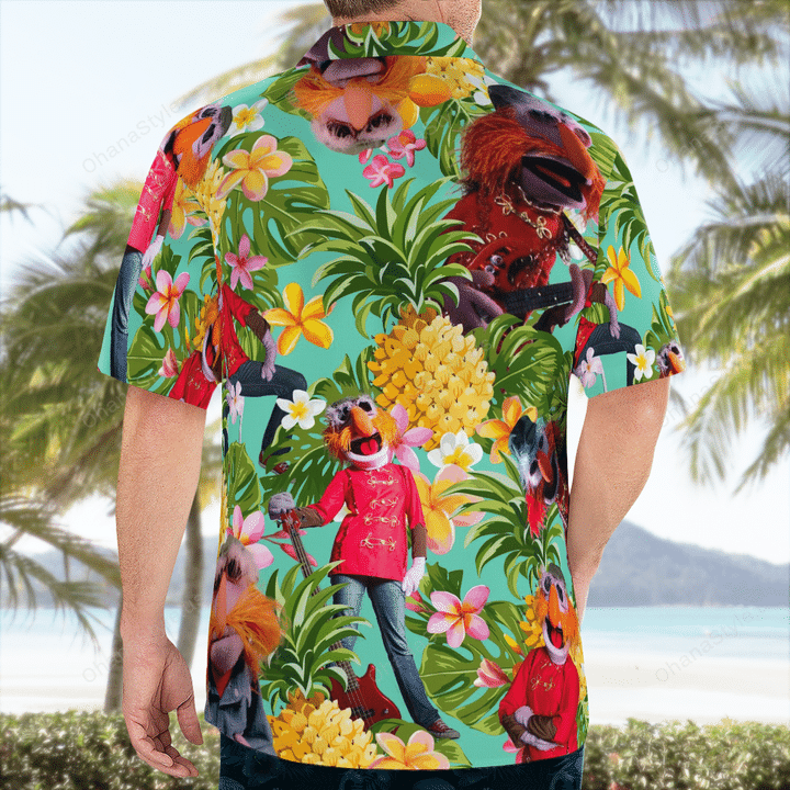 Floyd pepper tropical hawaiian shirt 3