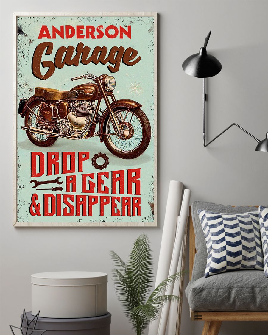 Garage drop a gear and disappear poster 7