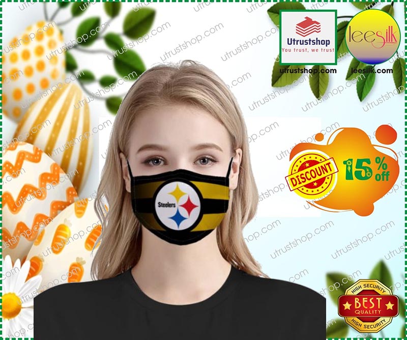 Pittsburgh Steelers Nfl 3d cloth face mask - LIMITED EDITION