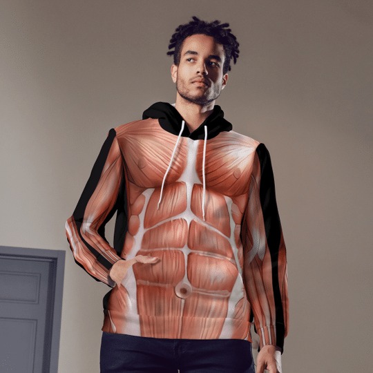 Halloween Human Muscle Costume 3d shirt, hoodie (3)