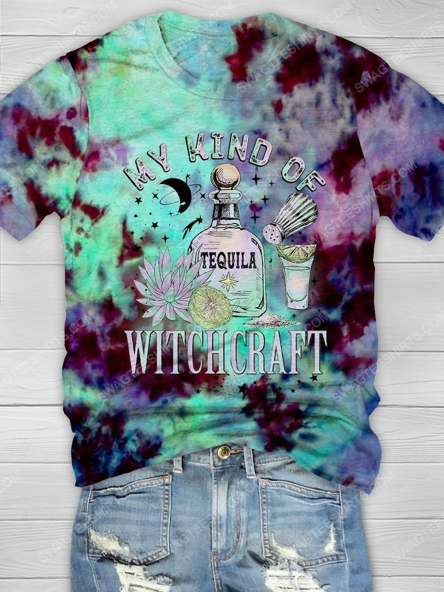 [special edition] Halloween my kind of witchcraft tie dye shirt – maria (halloween)