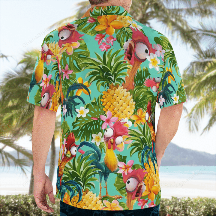 Hei hei tropical hawaiian shirt 3