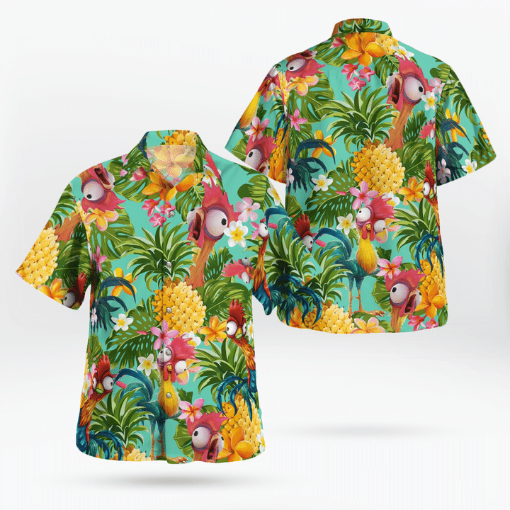 Hei hei tropical hawaiian shirt