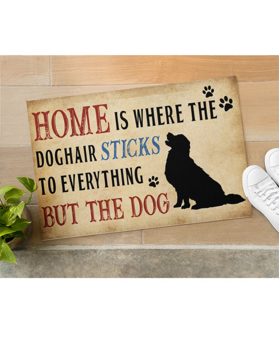 Home is where the dog hair sticks to everything but the dog doormat Picture 2