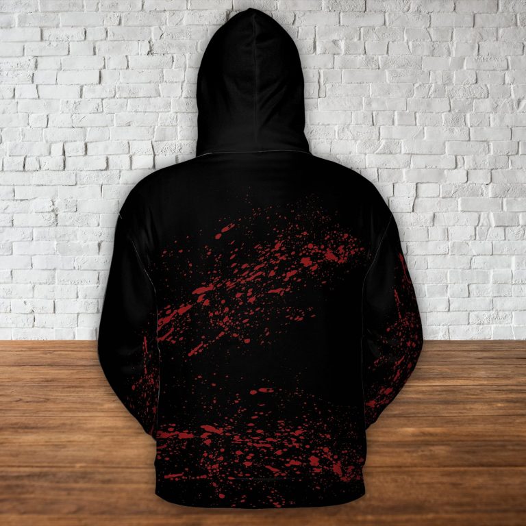 Horror Characters just a girl who loves horror movies 3d hoodie 1