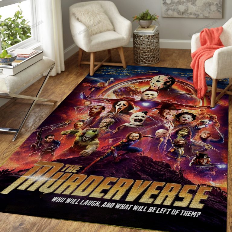Horror characters The Murderverse Avengers rug (1)