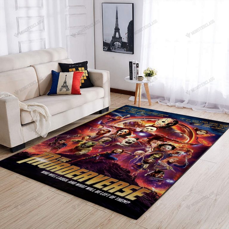 Horror characters The Murderverse Avengers rug (2)