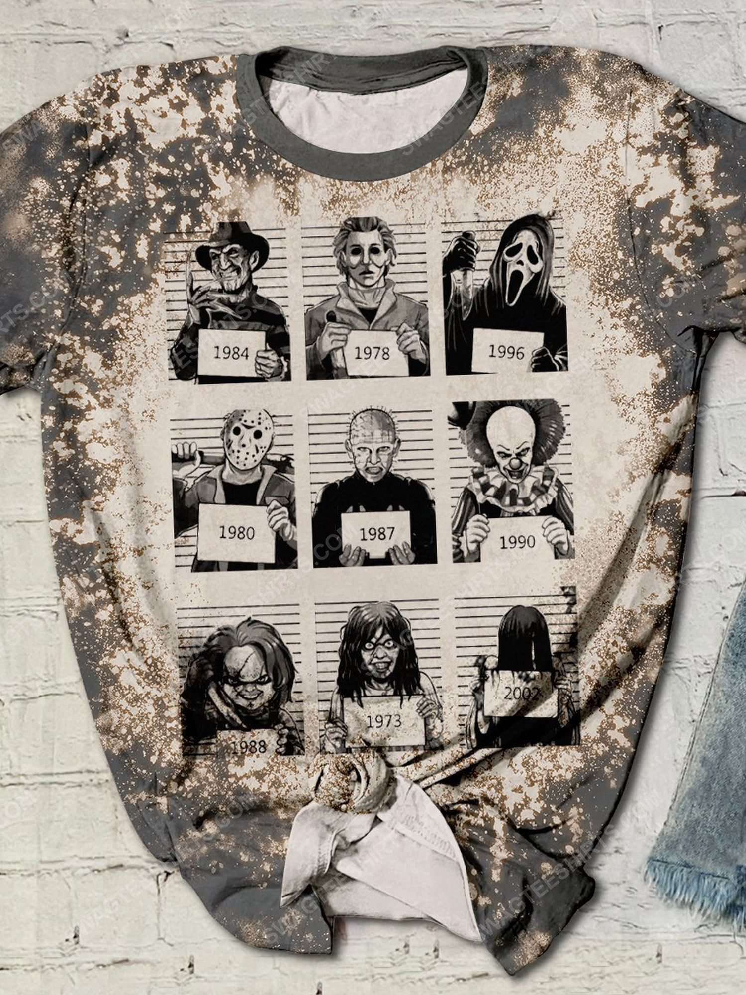 [special edition] Horror movie characters in halloween night full print shirt – maria (halloween)