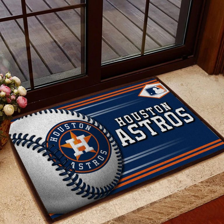 Houston Astros Baseball Doormat1