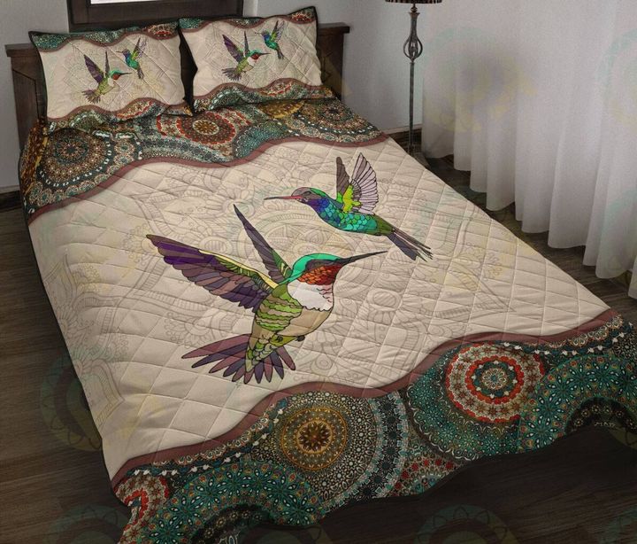 Humming bird bedding set