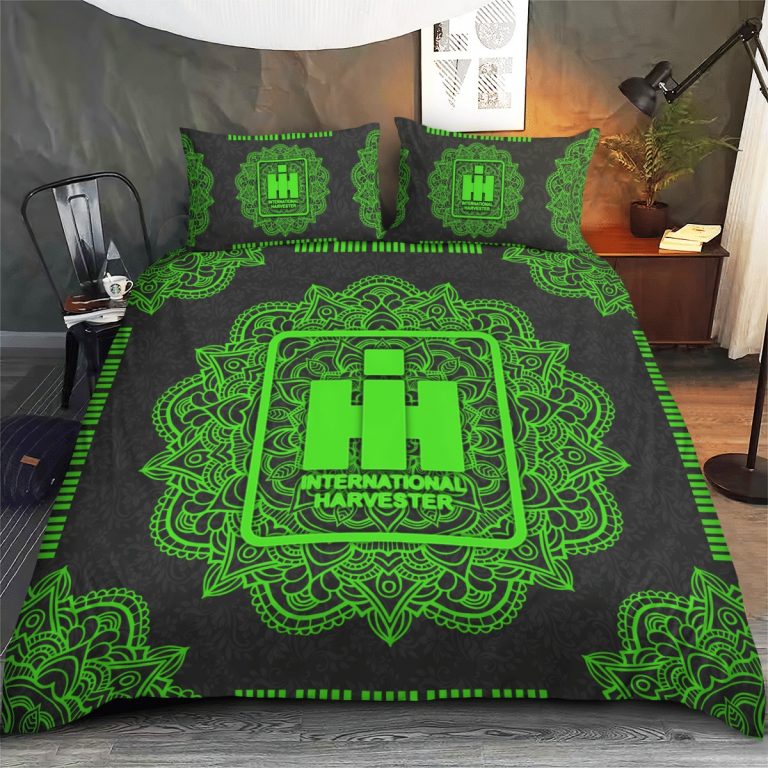 IH Harvester Mandala quilt bedding set 11